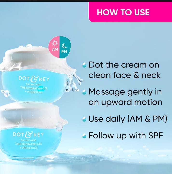 Picture of Dot & Key 72 hr hydrating gel moisturizer - 60ml