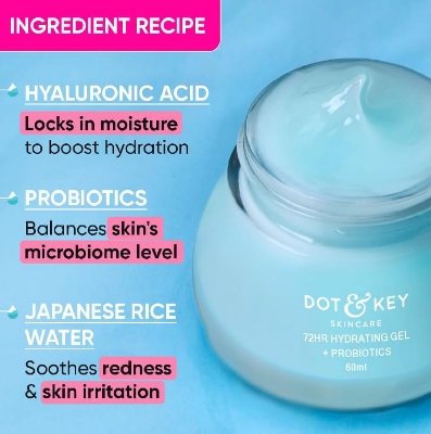 Picture of Dot & Key 72 hr hydrating gel moisturizer - 60ml