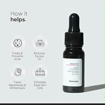 Picture of Minimalist 2% Salicylic Acid Serum For Acne, Blackheads & Open Pores-30 ml