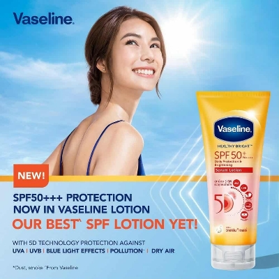 Picture of Vaseline Healthy Bright SPF 50+ Daily Protection Brightening Serum - 170ml - White