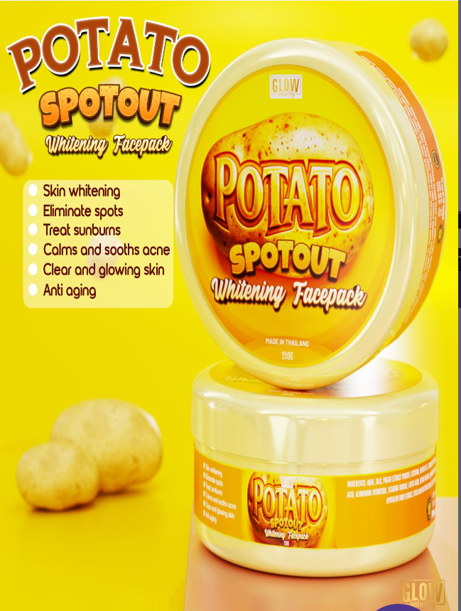Picture of Potato Spot Out Whitening Face Pack