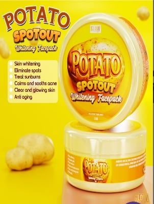 Picture of Potato Spot Out Whitening Face Pack