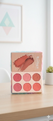 Picture of All in One Professional Makeup Pallet Eyeshadow Palette Blusher Pallet Highlighter Pallet