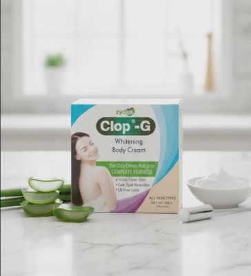 Picture of Clop G Whitening Body Cream - 300gm - White