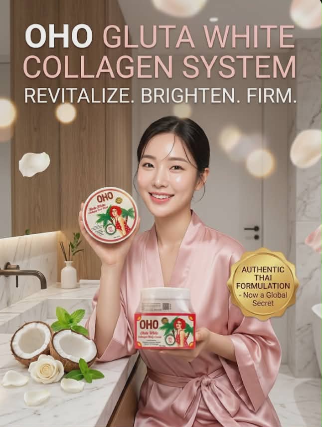 Picture of OHO Gluta White Collagen Body Cream & Face Pack - 300gm & 250gm