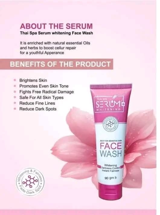 Picture of THAI SPA SERUME WHITENING Face Wash 50ml - White