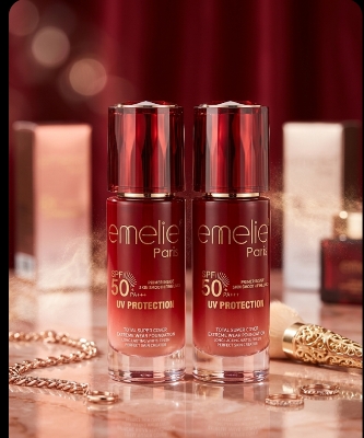 Picture of Original Emelie Paris SPF 50+ PA+++ Long Lasting Matte Finish Full Coverage Foundation