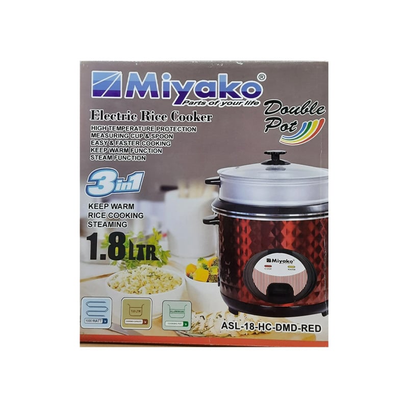 Picture of Miyako 1.8L Double Pot Rice cooker