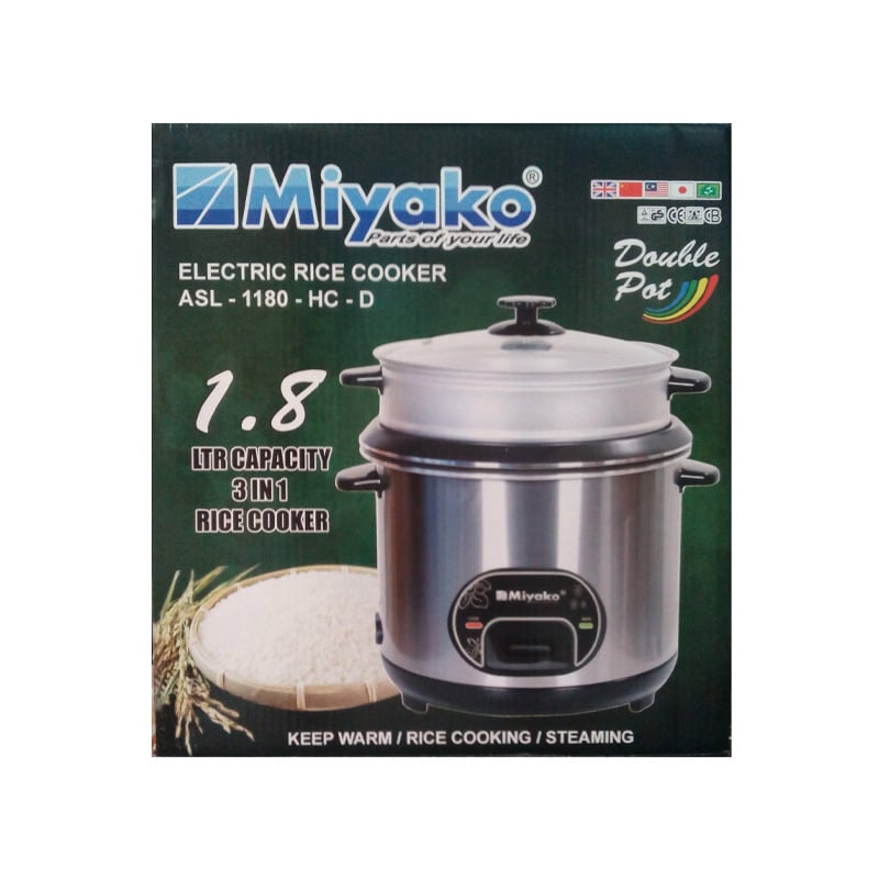Picture of Miyako 1.8L Double Pot Rice cooker