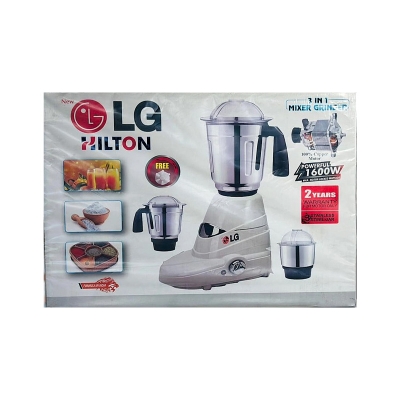Picture of LG Hilton 3-in-1 Mixer Grinder 1600W Powerfull Motor