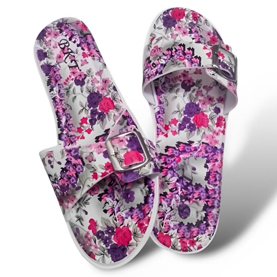 Picture of Womens Viral Flat Regular China Shoes New Stylish Fashionable Ladies Flat Slipper Sandals New Premium Sandal for Girls | Trending Slippers For woman