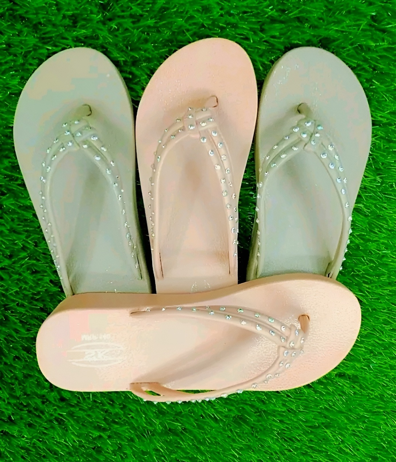 Picture of Womens Flat Regular Shoes New Fashionable Ladies Flat Slipper Sandals New Premium Sandal for Girls