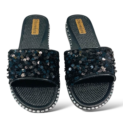 Picture of Girls' Room Slippers - Non-Slip Rubber Flats for Casual Indoor Use