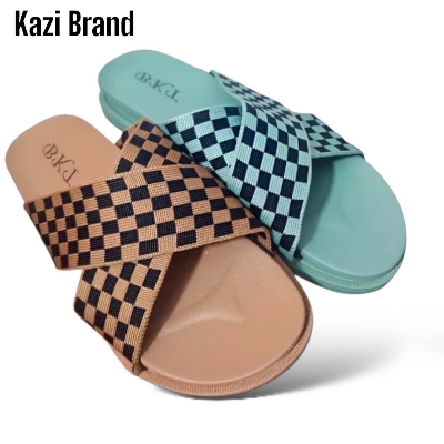 Picture of Stylish flat comforting Rubber sandal for women | China flat shoes new premier sandal for Woman | flat regular fashionable slipper sandal ladies\women- Offer Price