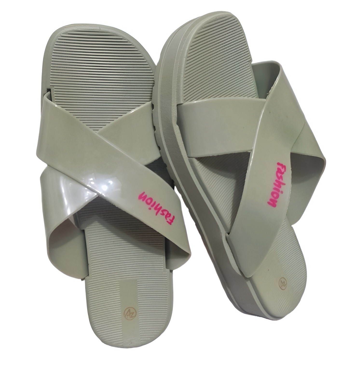 Picture of Ladies fashion comfortable Rubber slippers Flat Regular Fashionable Slippers China rubber Sandal For woman Offers Price Only - 369
