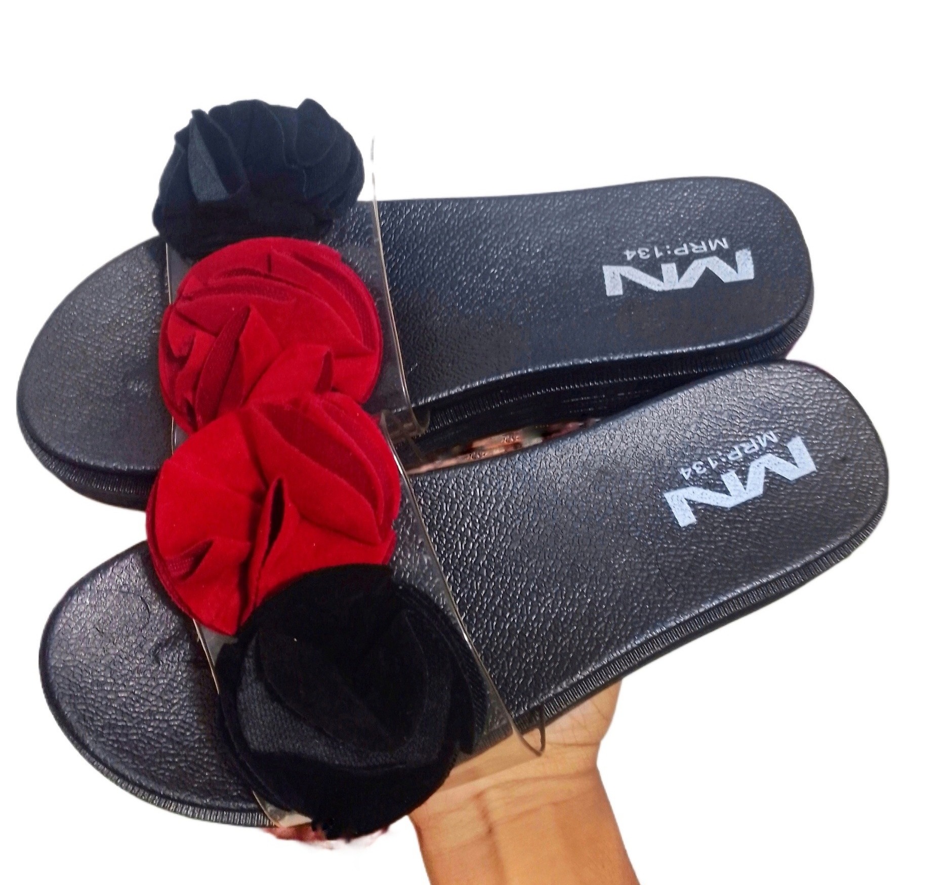 Picture of Ladies fashion comfortable Rubber slippers Flat Regular Fashionable Slippers China rubber Sandal For woman Offers Price Only - 369