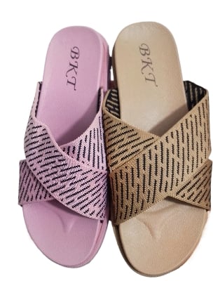 Picture of Stylish flat comforting Rubber sandal for women | China flat shoes new premier sandal for Woman | flat regular fashionable slipper sandal ladies\women- Offer Price