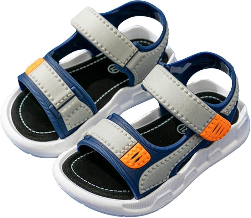 Picture of Summer Baby Sandals Solid Color Baby Boy Sandals Soft Sole Anti-slip Boys Girls Sandals Toddler Baby Shoes Beach