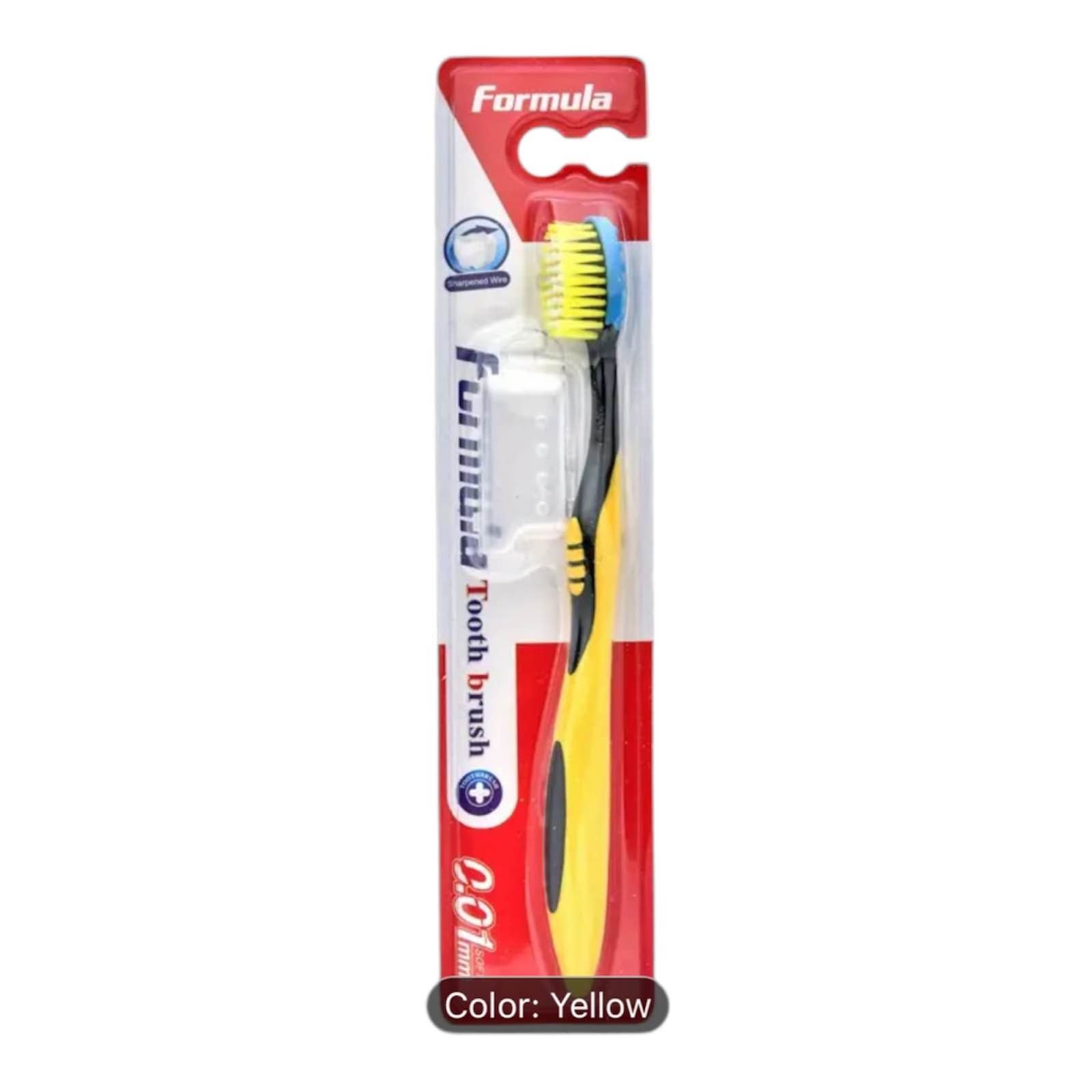 Picture of Premium 4pcs Toothbrush Set For Adults - Medium Firm Nylon Bristles, Wide Head Design For Efficient Cleaning, Color-Coded For Easy Identification