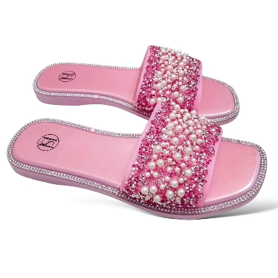 Picture of Slides Women Flat Sandals Soft Rubber Beach Slippers Women's Sandals Casual shoes