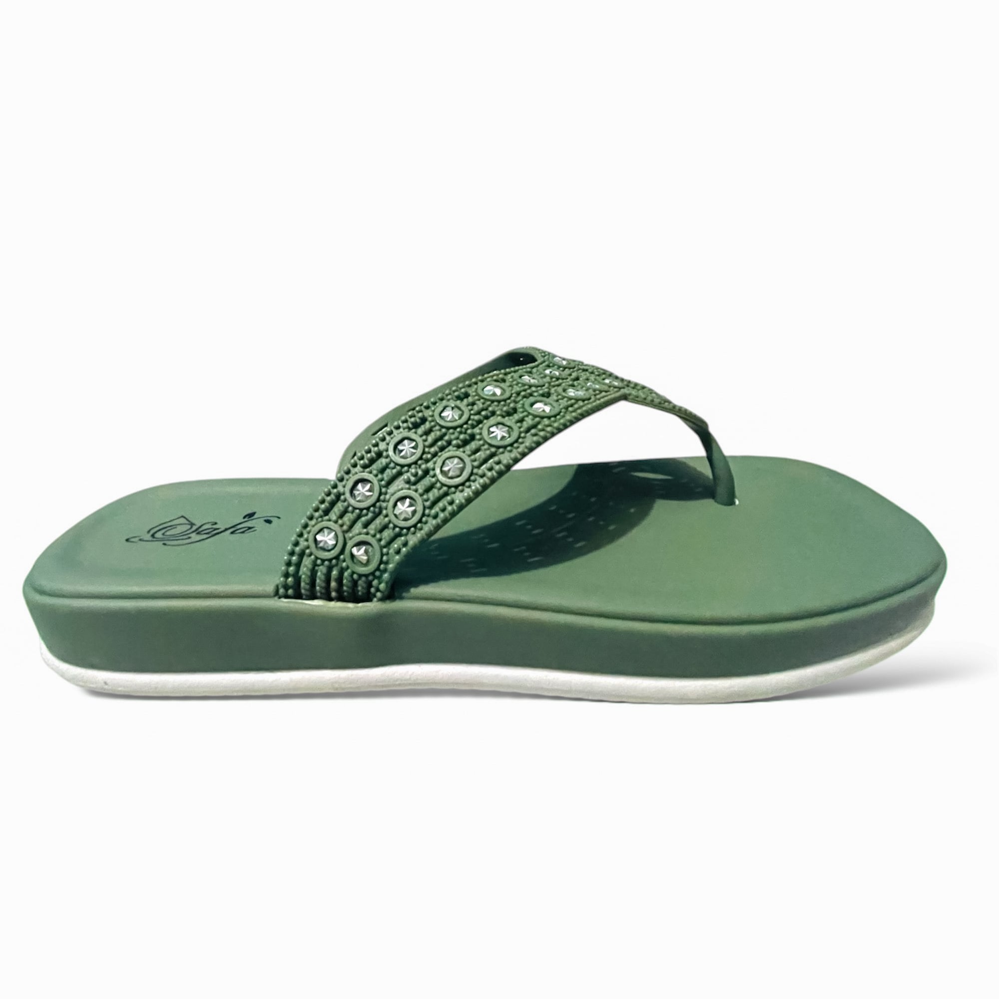 Picture of Womens Viral Flat Regular China Shoes New Fashionable Ladies Flat Slipper Sandals New Premium Sandal for Girls | Trending Slippers For woman | shoes for woman indoor outdoor slippers for women