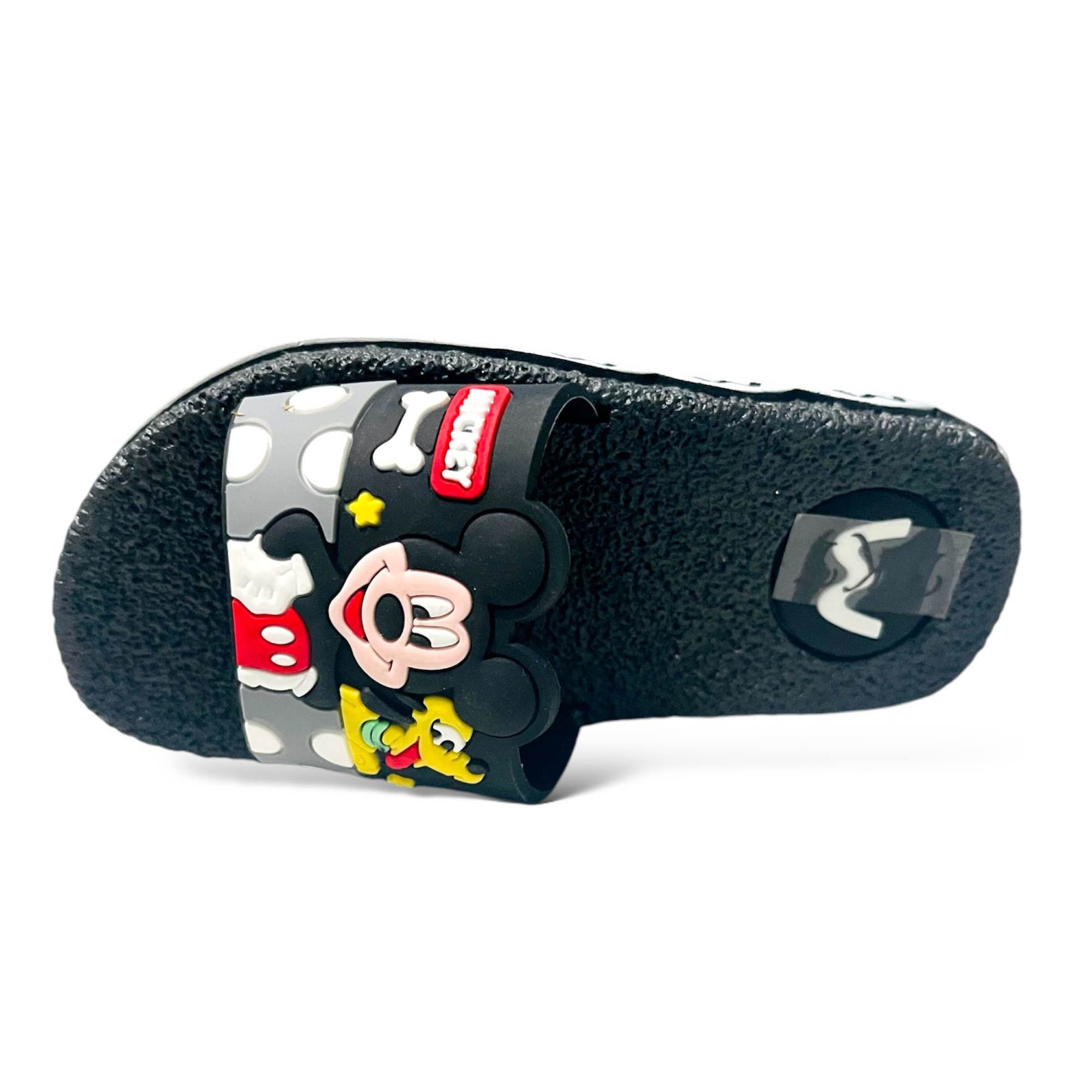 Picture of New Model Cartoon Micky-Mouse Design PVC Upper Sliders For Kids | Slides For children | Slippers for boys sandals for kids room | Slides Slipper for boys cute Boys Blue & Black EUR 24-35