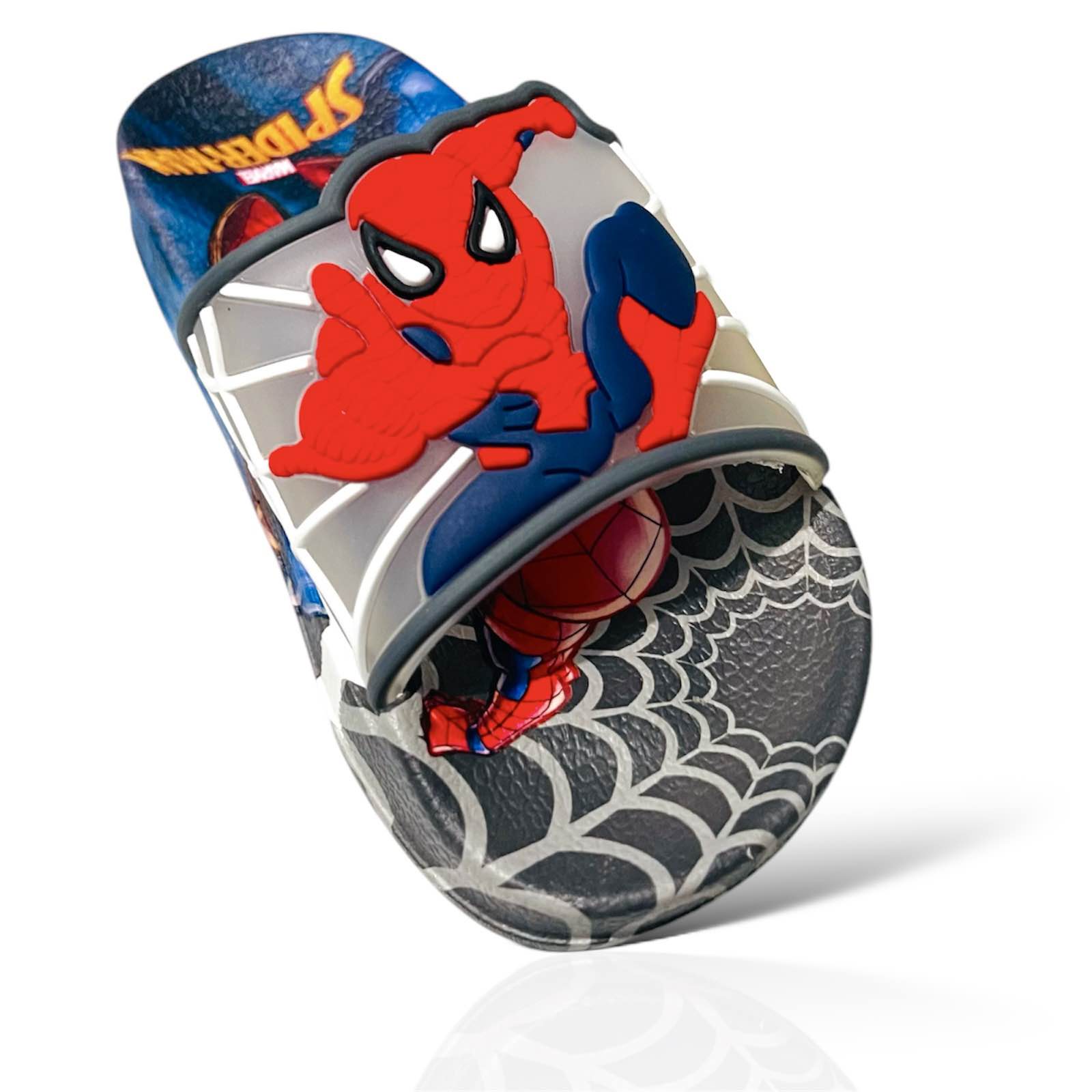 Picture of Slides Slipper for Child’s Boys New Model Slippers Shoes Graffiti Open Toe Low Platform Flip Flops Outdoor Flat Beach Slides Sandals