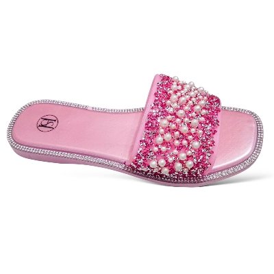 Picture of Fashionable Full Stone Siliper - Shoe For Women New Premium Sandal For Girls