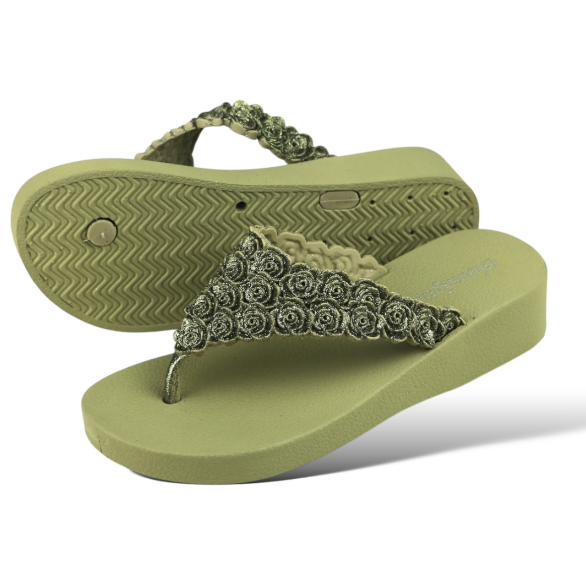 Picture of New Collection Girls' Slipper Sandals | Stylish Sami Heel Room Slippers for Women and Girls | New Premium fashionable Sandal for Girls
