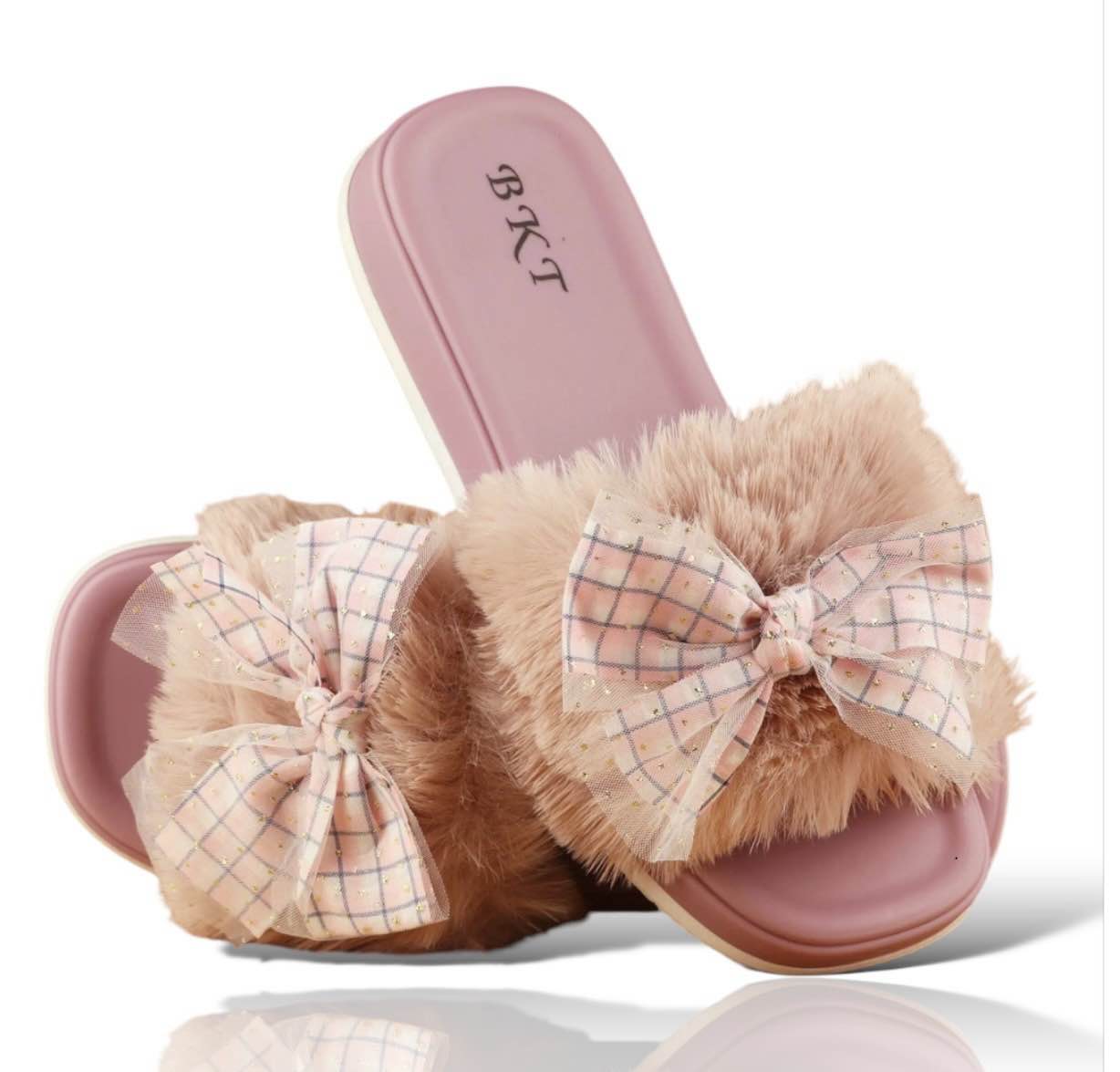 Picture of Flat Slipper for girls New collection Winter slipper for women Room Slipper house slipper wool slipper