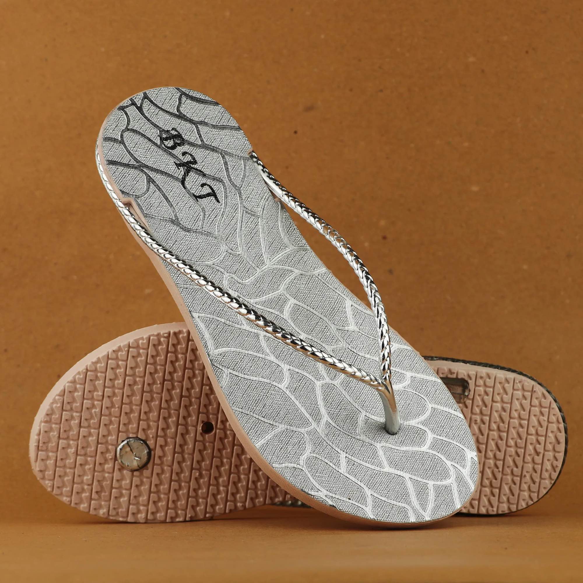 Picture of New Collection Girls' Slipper Sandals | BKT-2399 | Stylish Heel Room Slippers for Women and Girls