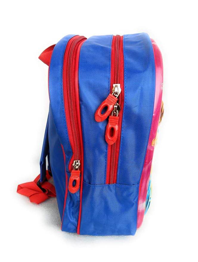 Picture of Kids Time Polyester Pre-Nursery Pink and Blue Barbie Doll Character School Bags Backpack for Girl's (2-5Years)