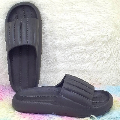 Picture of New Fashionable Stitch Design Solid Color Soft Quick Dry Comfortable Cloud Eva Slippers Slides for Men