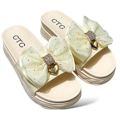 Picture of 2025 New Stylish Heels slippers for woman