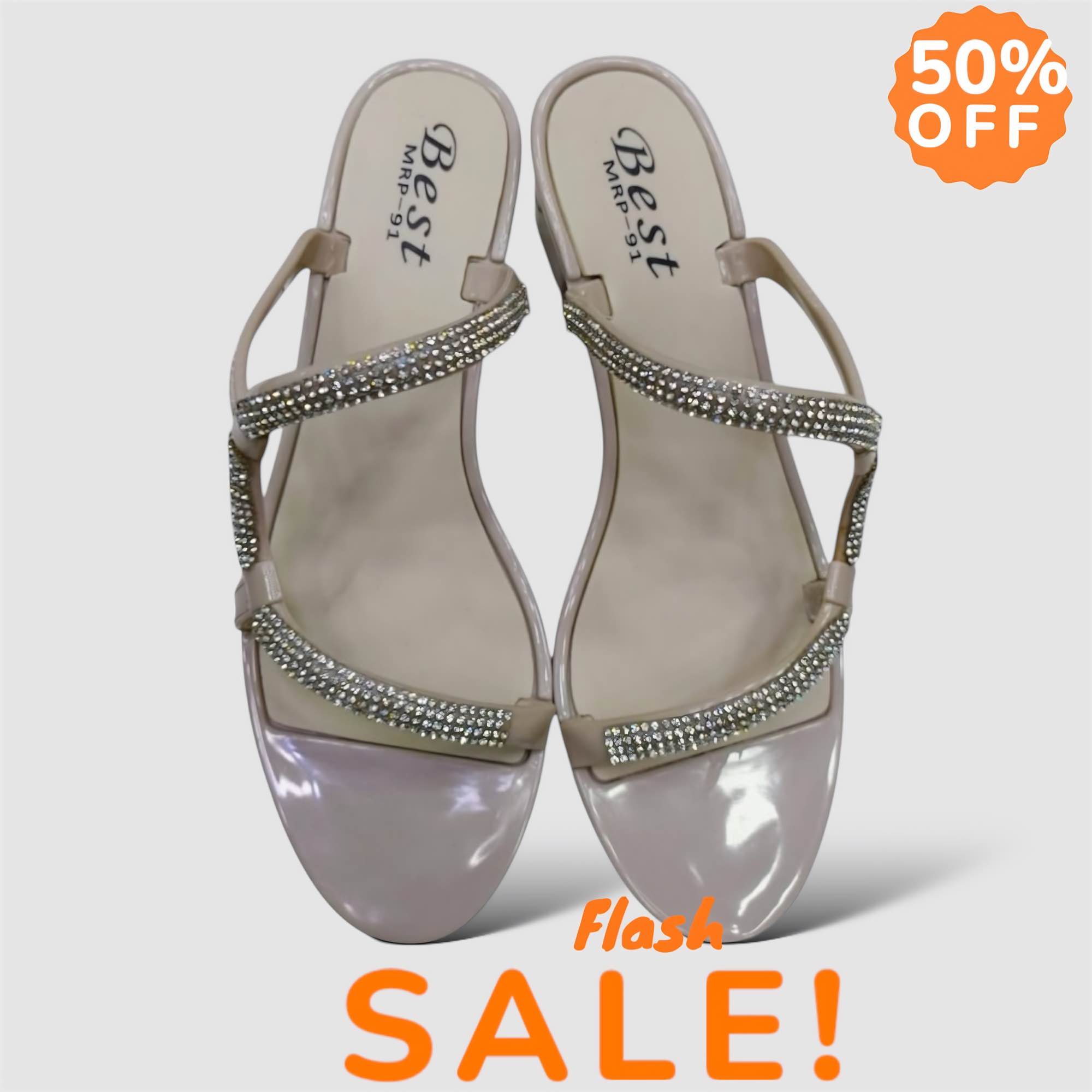 Picture of Orginal China Fashionable Box Balance Heels Mules Fashionable for Women