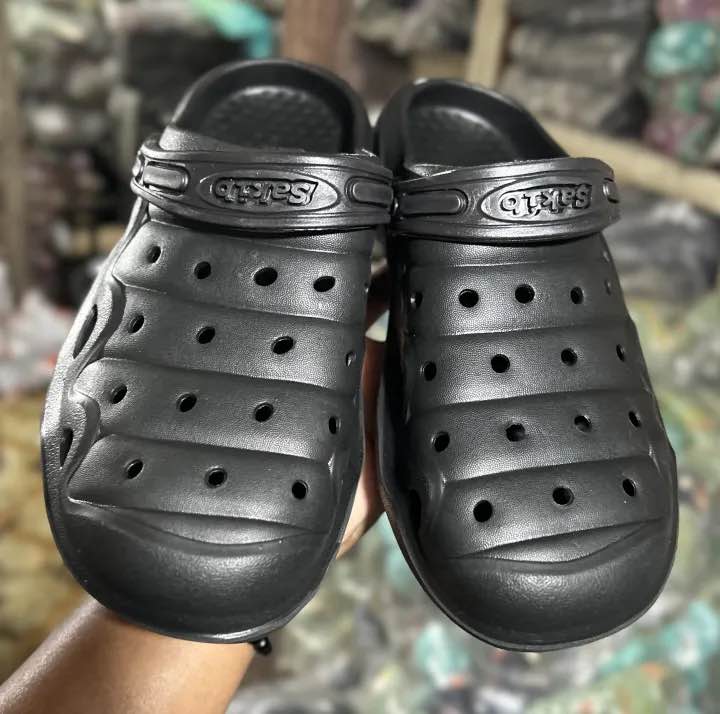 Picture of Mens New Comfortable Lightweight Eva Rubber Crocs Half Shoes Sandals
