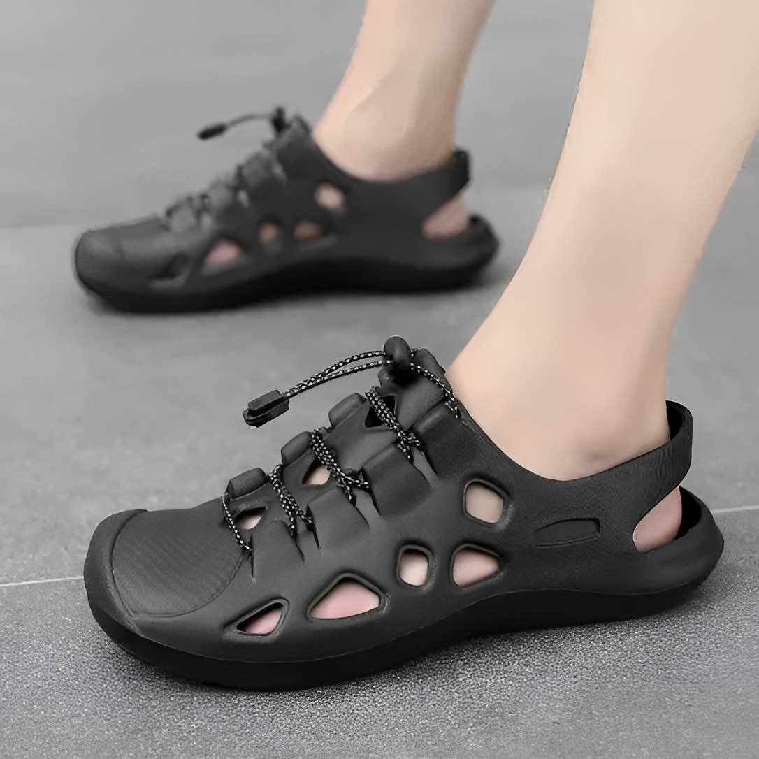 Picture of Mens New EVA Adjustable Closed Toe LightWeight Casual Shoe Sandals