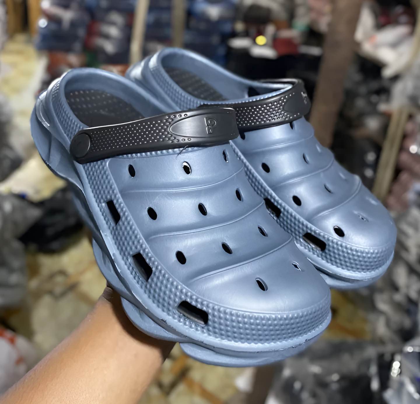 Picture of 2025 Mens New Comfortable EVA Rubber Beach Crocs Clogs Sandal Shoes
