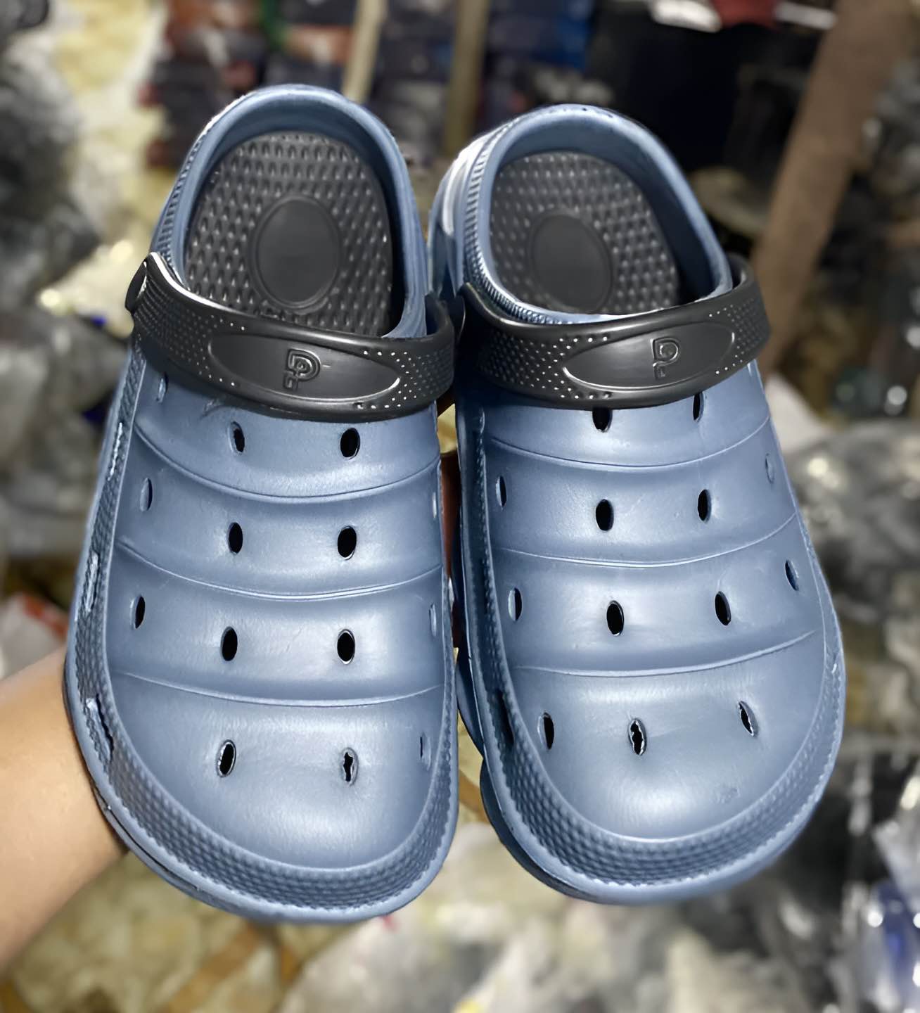Picture of Mens New Comfortable EVA Rubber Beach Crocs Clogs Sandal Shoes