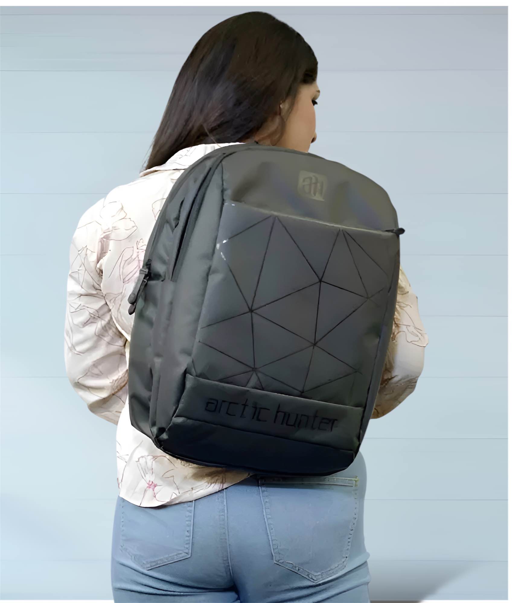 Picture of 15 Inch Stylish Water Resistant Arctic Hunter Fan's made addition Bag Laptop Backpack for all