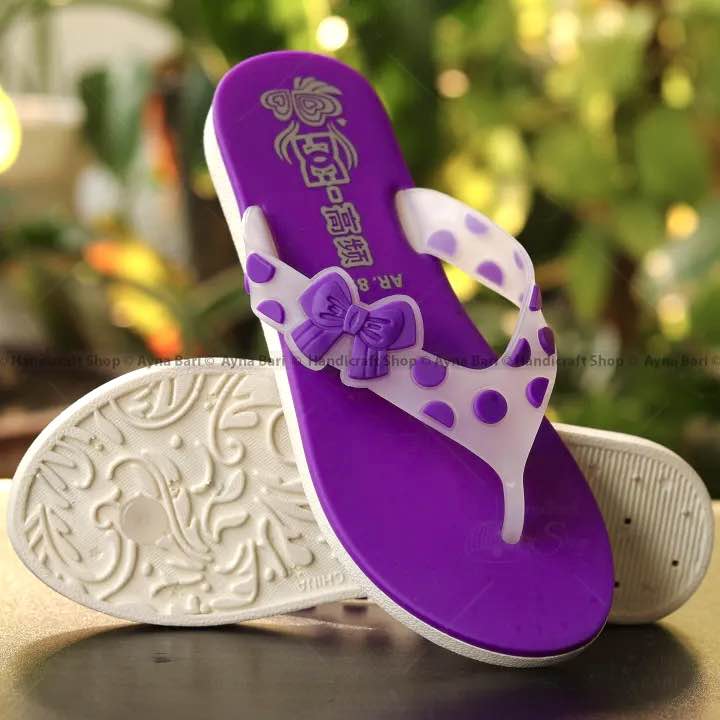 Picture of Slipper sandal for girls | Bright- 897 | sandal for woman shoe for woman flat sandal slipper for girls.