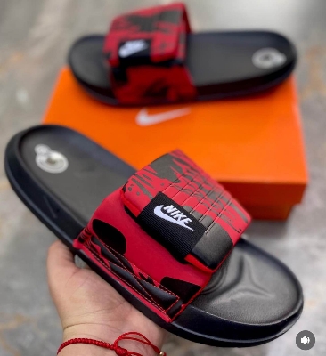 Picture of 2025 New Trendy Black White And Red Color NK Slide Slipper Sandal For Men M25001