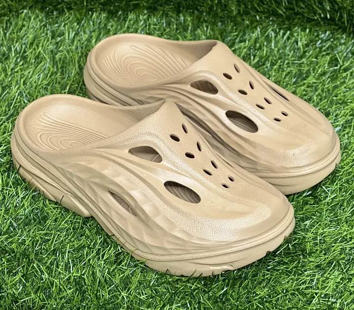 Picture of New Men’s WaveStep Textured Thick-Sole AirFlow Clogs – Ultra Comfortable, Lightweight & Trendy Half Shoes Sandals