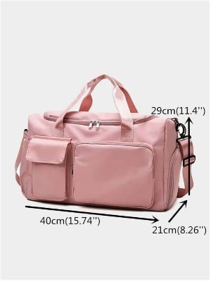 Picture of Premium Large Capacity Travel & Gym Duffel: The Ultimate Waterproof Bag with Smart Shoe & Wet Pockets