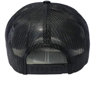 Picture of Trendy Marshmello & BOY Eagle Logo Black Trucker Cap Collection – Stylish Half Mesh Hat