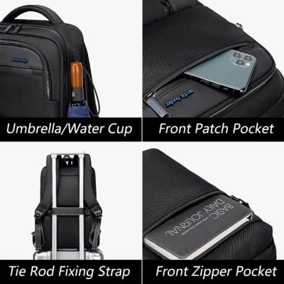 Picture of Arctic Hunter City Hunter Series B00477 – Waterproof & Anti-Theft Backpack with 15.6” Laptop Compartment | Stylish, Lightweight Travel & Office Bag