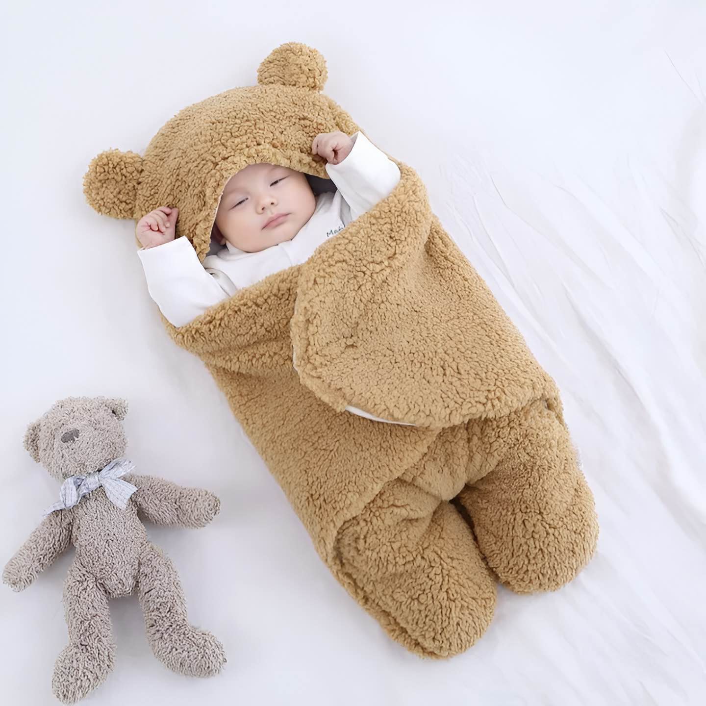 Picture of Premium Kazi Brand Newborn Baby Blanket & Winter Sleeping Bag – Ultra-Soft, Cozy, Windproof & Plush Cotton for 0–12 Months | Outdoor & Indoor Use