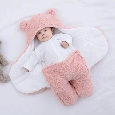 Picture of Premium Kazi Brand Newborn Baby Blanket & Winter Sleeping Bag – Ultra-Soft, Cozy, Windproof & Plush Cotton for 0–12 Months | Outdoor & Indoor Use