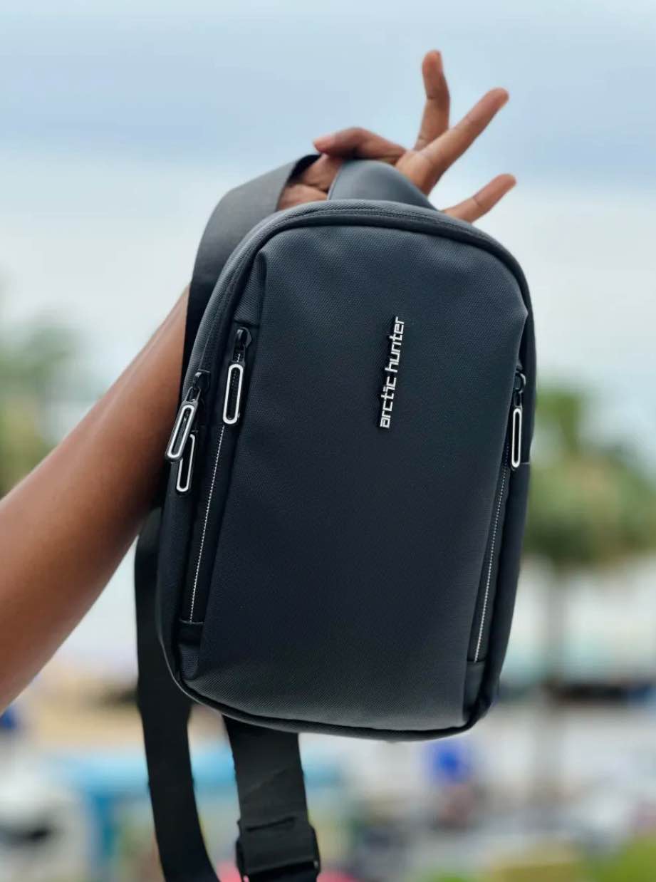 Picture of Arctic Hunter Premium Anti-Theft Crossbody Sling Bag for Men | Waterproof USB Charging Travel Shoulder Messenger Bag