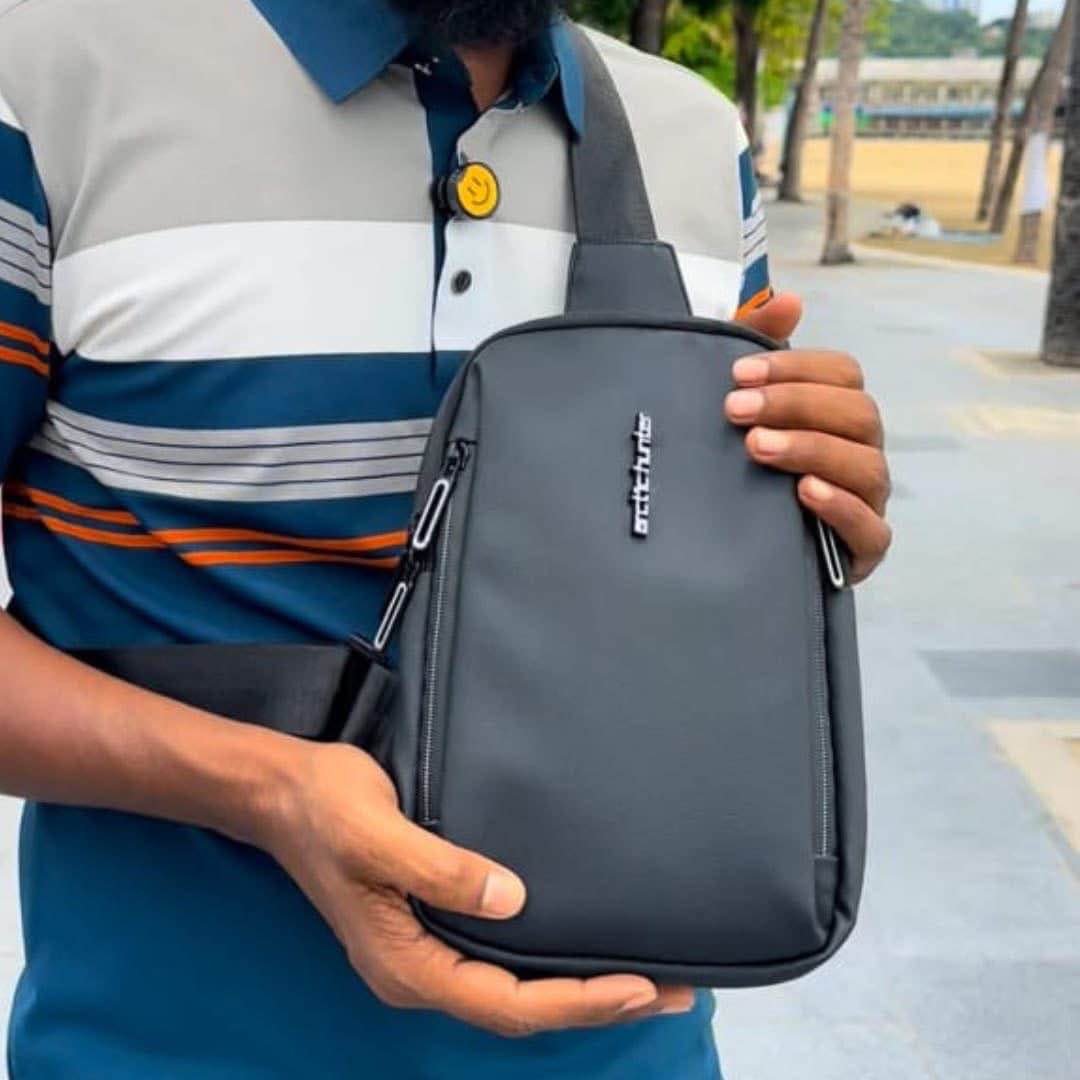 Picture of Arctic Hunter Premium Anti-Theft Crossbody Sling Bag for Men | Waterproof USB Charging Travel Shoulder Messenger Bag